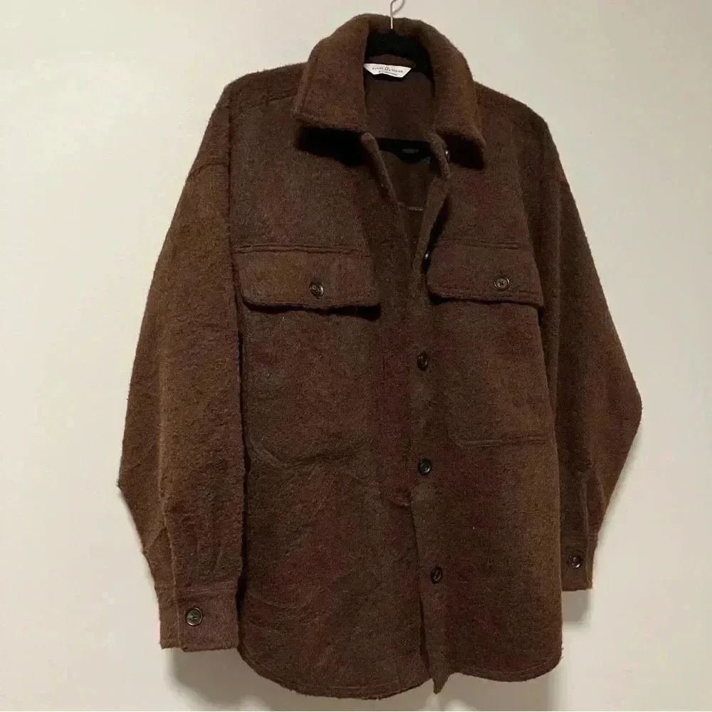 Alpine Design brown shacket jacket - Picture 4 of 6
